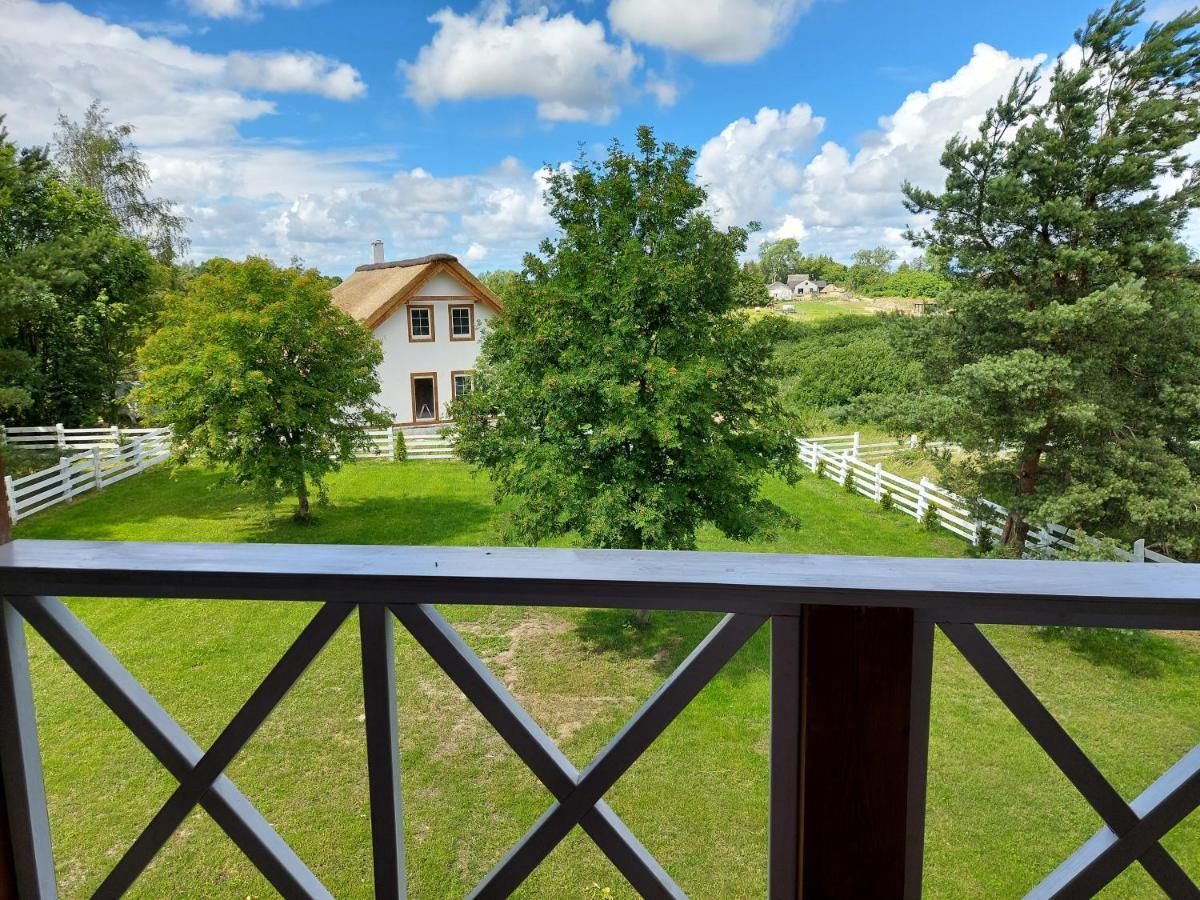 Greyowka Dom Kryty Strzecha W Gardna Park Villa Czysta Exterior photo